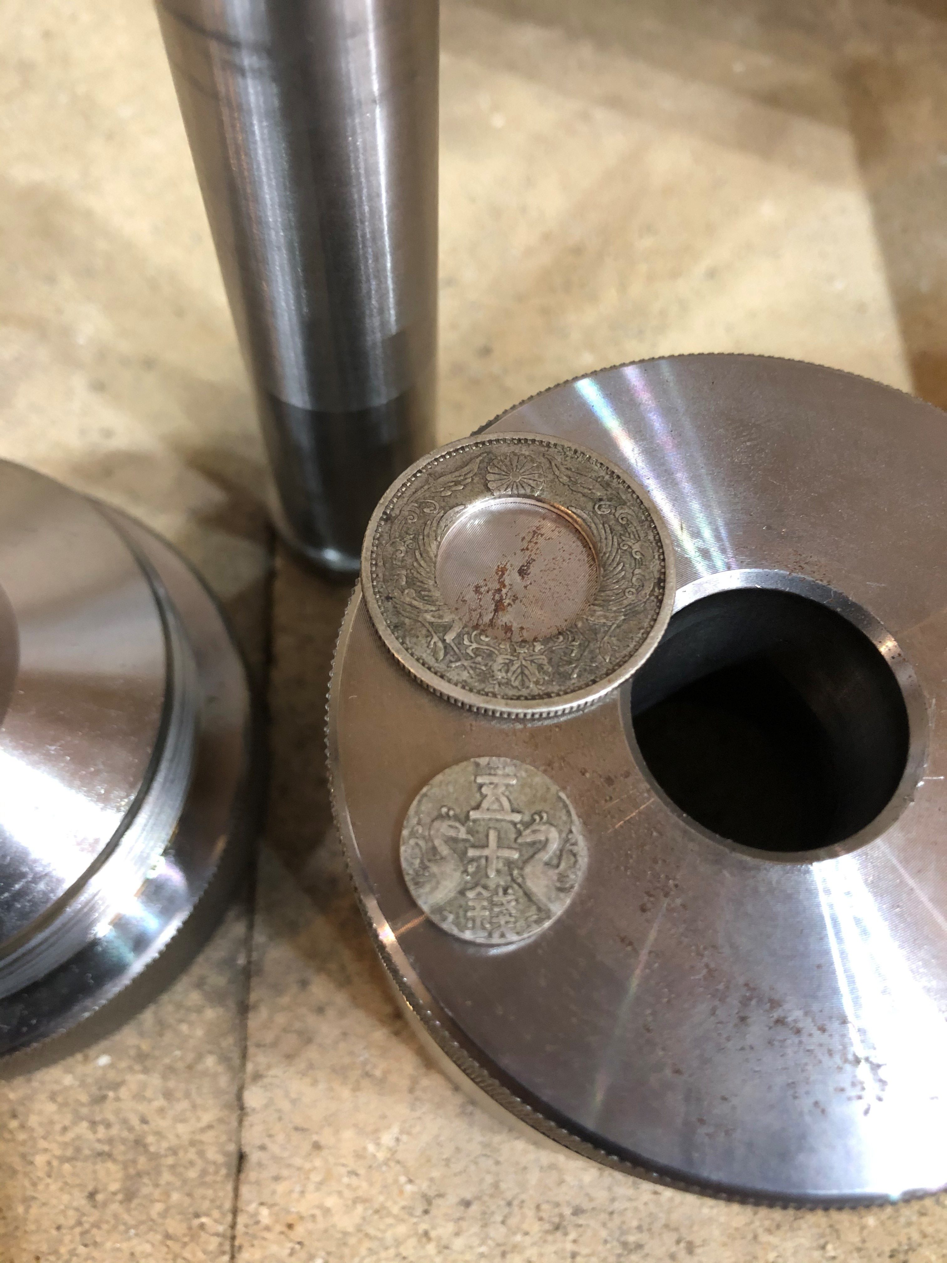 人気超激得コインリング作成キット Swedish Wrap Die 彫金工具 coin ring 指輪 硬貨 金属加工、彫金