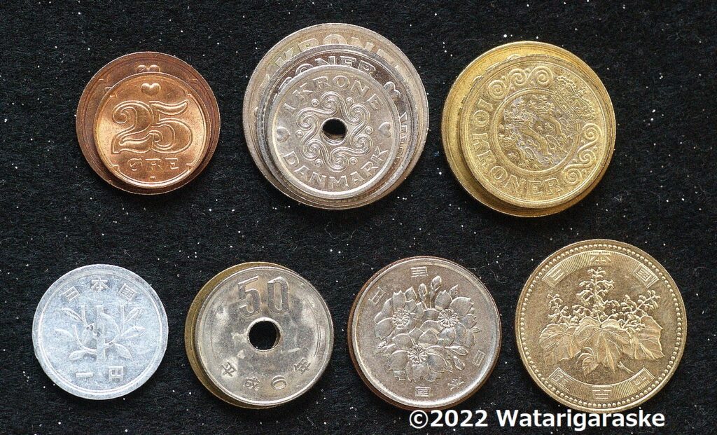 幸せを呼ぶ・王冠とハートのコイン デンマーク・クローネコイン! SWING BY|手作りコインリングの店