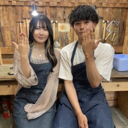 メキシココイン＆イギリスコイン　コインリング体験