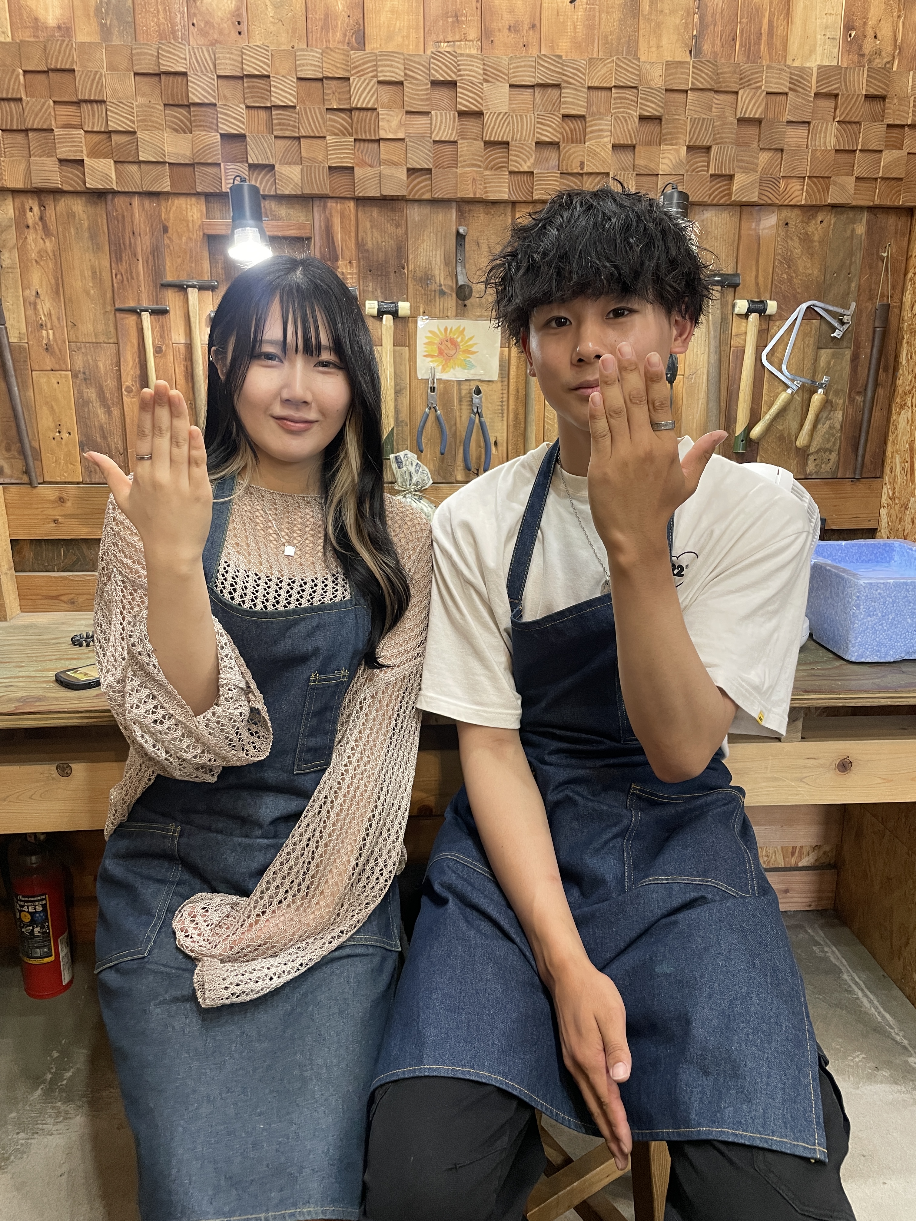 メキシココイン＆イギリスコイン　コインリング体験