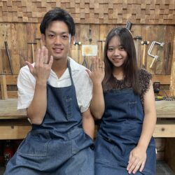 アメリカ２５セントコイン＆スリランカコイン　コインリング体験