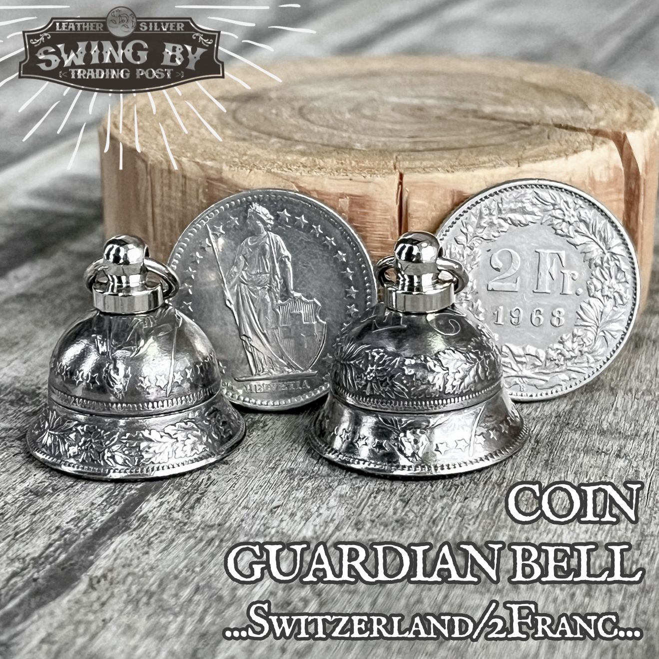 スイス　2フラン　ガーディアンベル