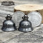 日本旭50銭銀貨　コインガーディアンベル